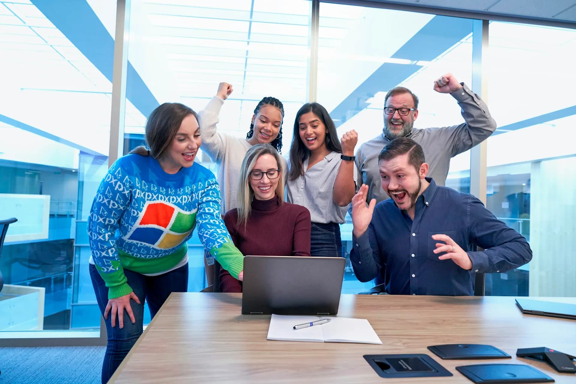 B2B scale-up — a team winning with AllAI CRM